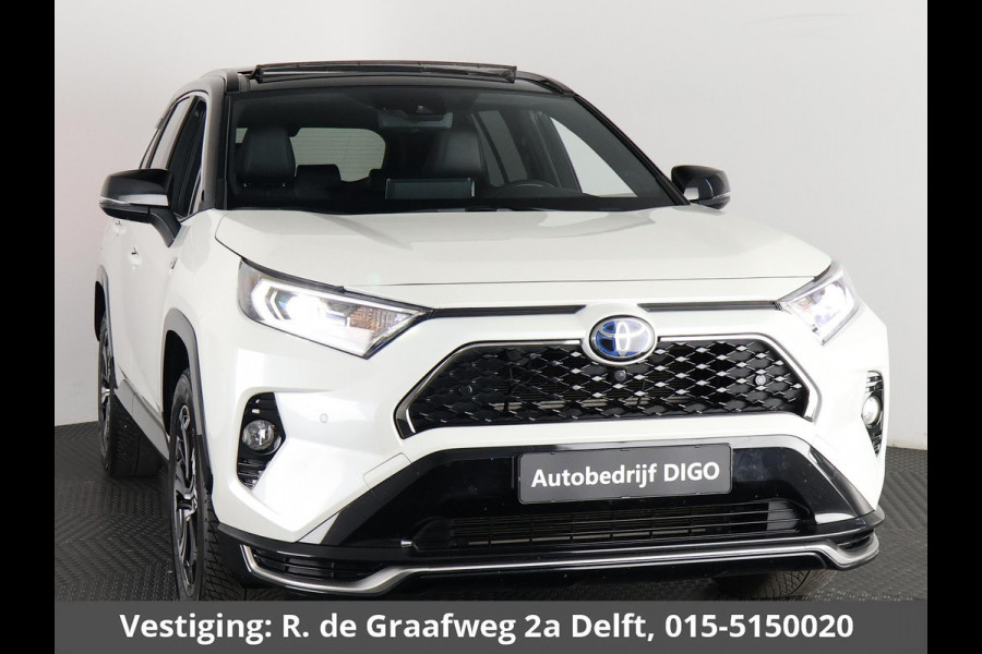 Toyota RAV4 2.5 Plug-in Hybrid AWD Bi-Tone Plus | 1500 KG trekgewicht | JBL Audio | Stoelverwarming & ventilatie | Memory Seats | Schuif-/Kanteldak | Navigatie