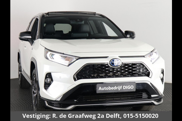 Toyota RAV4 2.5 Plug-in Hybrid AWD Bi-Tone Plus | 1500 KG trekgewicht | JBL Audio | Stoelverwarming & ventilatie | Memory Seats | Schuif-/Kanteldak | Navigatie