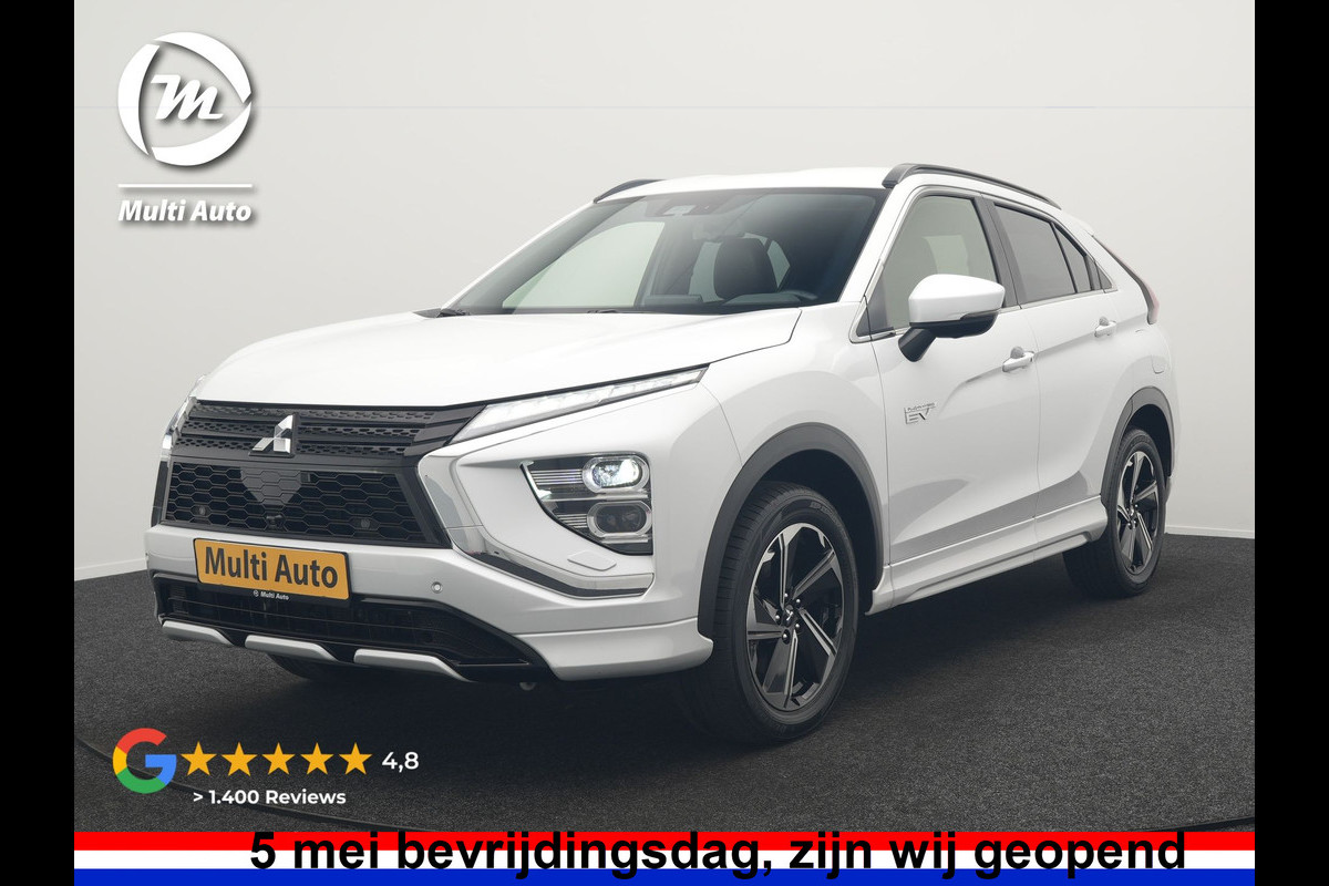 Mitsubishi Eclipse Cross 2.4 Intense+ PHEV 188pk Dealer O.H. | Trekhaak Afn. | Adaptive Cruise | 360 Camera | Alcantara Sportstoelen & Stuur Verwarmd | Navigatie Via TomTom | Keyless | Blis | Apple Carplay | DAB | Plug In Hybr