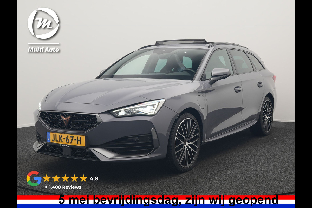 CUPRA Leon 1.4 e-Hybrid VZ Copper Edition PHEV 245pk Dealer O.H PHEV | Panodak | Adaptive Cruise | Sportstoelen Memory & Verwarmd | Sfeerverlichting | Apple Carplay | Blis | Keyless | Stuur Verwarmd | Navigatie | Virtual | DAB | Plug In Hybrid