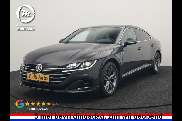 Volkswagen Arteon 1.4 TSI eHybrid R-Line Plug In Hybrid 218pk Dealer O.H. PHEV | Lederen Sportstoelen Memory & Massage | Adaptive Cruise | Camera | Matrix LED | Apple Caplay | Voorstoelen Verwarmd | Blis | Virtual | Navigatie | DAB |