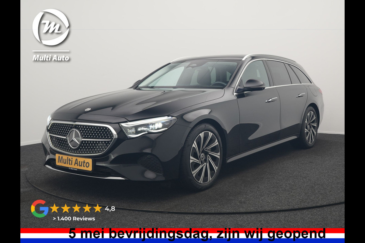 Mercedes-Benz E-Klasse Estate 300 e Luxury Line PHEV 313pk SOH 97.3% Dealer O.H | Trekhaak af Fabriek | Lederen Comfortzetels Memory | Adaptive Cruise | Burmester 4D | Digital LED | 360 Camera | Keyless | Sfeerverlichting | Plug In Hybrid