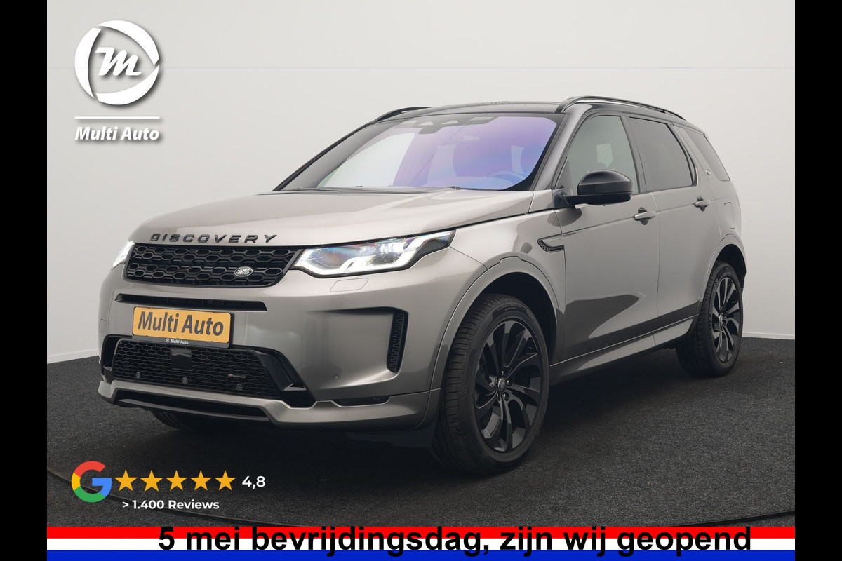 Land Rover Discovery Sport P300e R-Dynamic HSE PHEV 300pk Dealer O.H. | Trekhaak Af Fabriek | Adaptive Cruise | Meridian Audio | Camera | Lederen Sportstoelen Memory & Verwarmd | 20"L.M | Matrix LED | Apple Carplay | Keyless | Stuur Verwarmd | Blis | Plug In Hy