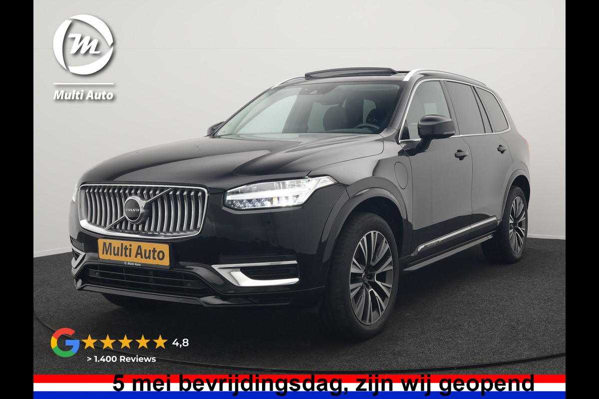 Volvo XC90 T8 Recharge AWD Inscription PHEV 394pk Dealer O.H | Panodak | Adaptive Cruise | Harmen / Kardon | Lederen Sportstoelen Memory & Verwarmd | Camera | Pilot Assist | Keyless | Apple Carplay | Navigatie | Virtual | DAB | Plug In Hybrid |
