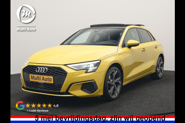 Audi A3 Sportback 40 e-tron Advance Sport PHEV 204pk Dealer O.H. | Panodak | Sportstoelen Verwarmd | Matrix LED | Keyless | Blis | Virtual Cockpit | Navigatie | DAB | Cruise Control | Plug In Hybrid |