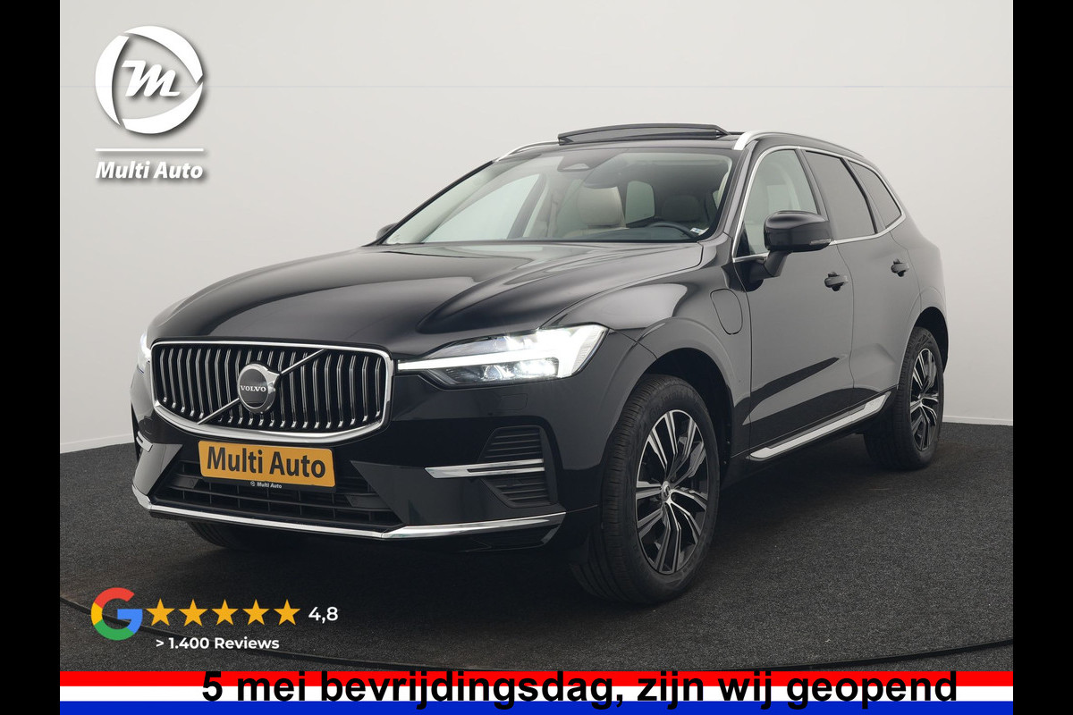 Volvo XC60 T6 AWD Inscription PHEV 350pk Dealer O.H | Panodak | Adaptive Cruise | Camera | Harman / Kardon | Lederen Sportstoelen Memory & Verwarmd | Google Assistant | Apple Carplay | Keyless | Full LED | Pilot Assist | Navigatie | Virtual |
