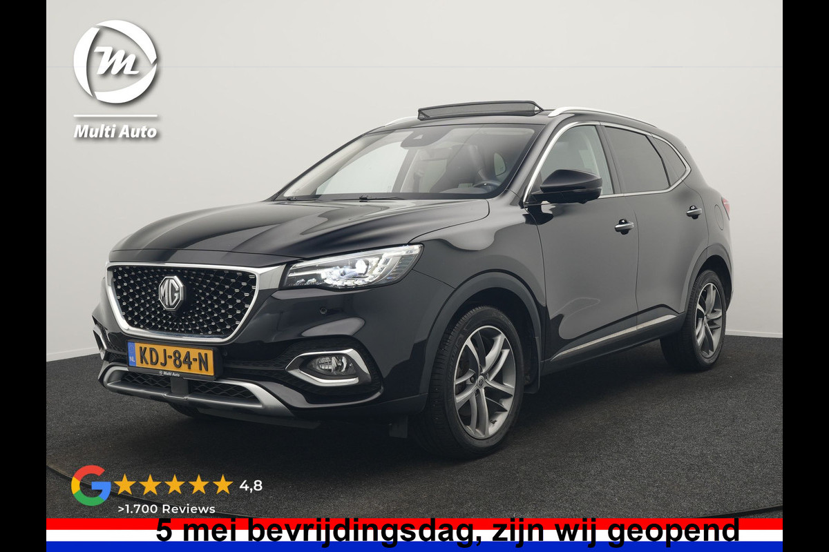 MG EHS 1.5 TGDI Luxury PHEV 259pk Dealer O.H | Panodak | 360 Camera | Adaptive Cruise | Lederen Sportstoelen Verwarmd | Blis | Keyless | Pilot Assist | Apple Carplay | Navigatie | Virtual | DAB | Plug In Hybrid |