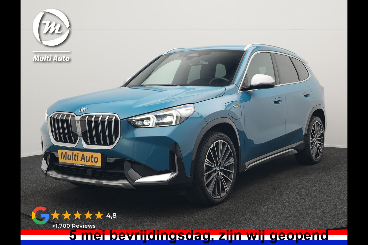 BMW X1 xDrive30e X Line PHEV 327pk Dealer O.H. | Camera | Lederen Sportstoelen & Stuur Verwarmd | Sfeerverlichting | Apple Carplay | Blis | Keyless | Navigatie | DAB | Cruise Control | 20"L.M | Plug In Hybrid |