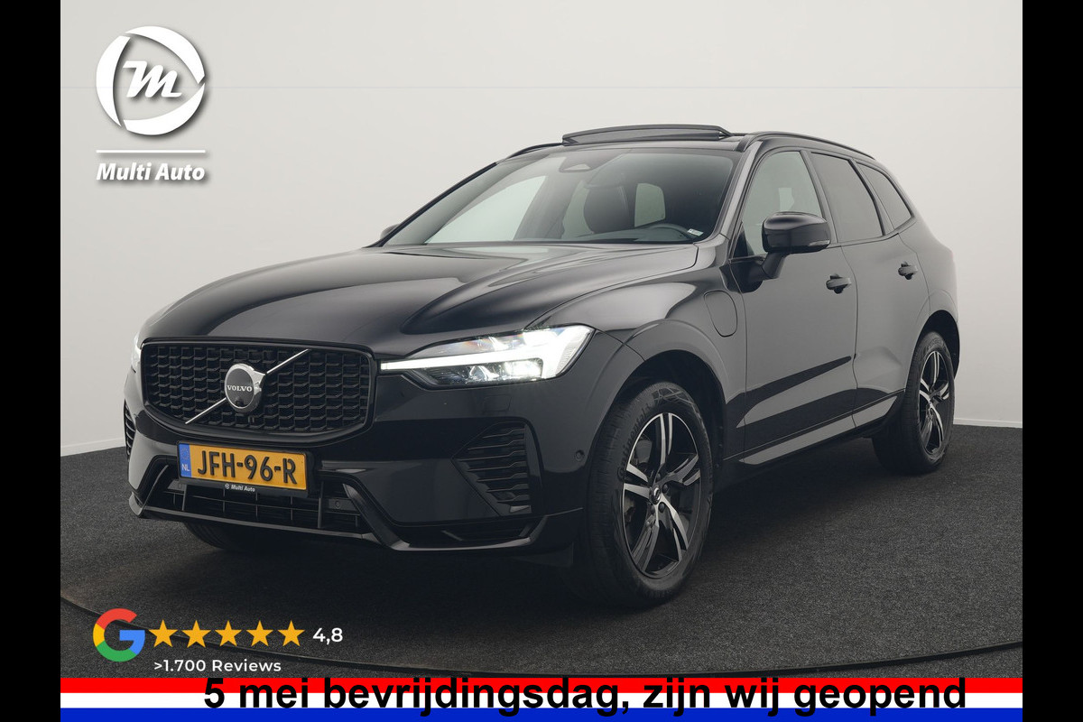 Volvo XC60 T8 AWD Plus Dark LONG RANGE PHEV 456pk Dealer O.H | Panodak | 360 Camera | Adaptive Cruise | Head Up | Adaptieve Full LED Koplampen |  Sportstoelen Memory & Verwarmd | Google Assistant | Apple Carplay | Keyless | Navigatie | Virtual | DAB |  Plug In Hybrid |
