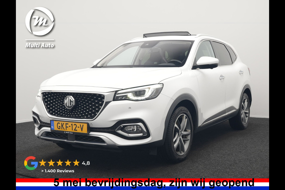 MG EHS 1.5 TGDI Luxury PHEV 258pk | Panodak | 360 Camera | Adaptive Cruise | Lederen Sportstoelen Verwarmd | Blis | Apple Carplay | Keyless | Sfeerverlichting | Navigatie | Virtual | DAB+ | Plug In Hybrid