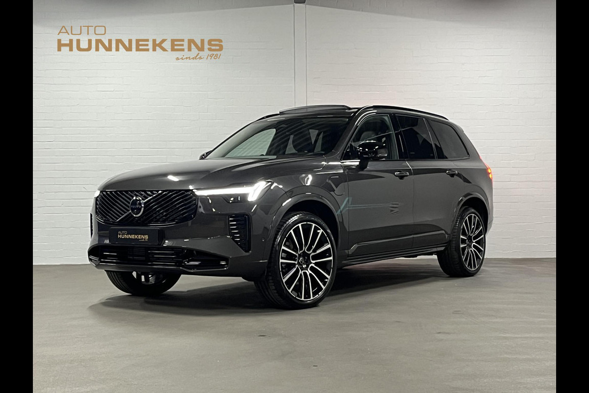 Volvo XC90 T8 AWD Ultra Dark Luchtvering | Massage | Bowers & Wilkins | Trekhaak | Adapt. Cruise | Stoelventilatie | 22" wielen | 360 camera | Head-up