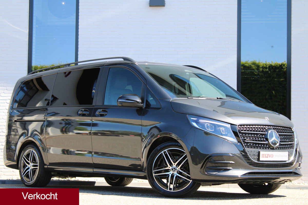 Mercedes-Benz V-Klasse 250d / DC / 4-Matic / AMG / Luchtvering / 2x Elec Schuifd / 360 Cam / Burmester / Vol Opties / NIEUWSTAAT