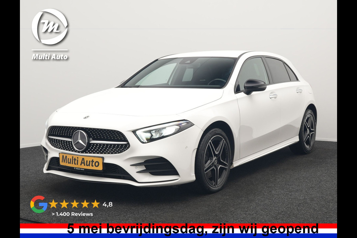 Mercedes-Benz A-Klasse 250 e AMG Line PHEV 218pk Dealer O.H. | Widescreen Navi | Camera | Alcantara Sportstoelen Verwarmd | Keyless | Sfeerverlichting | Cruise Control | Virtual | DAB | 18"L.M | Plug In Hybrid