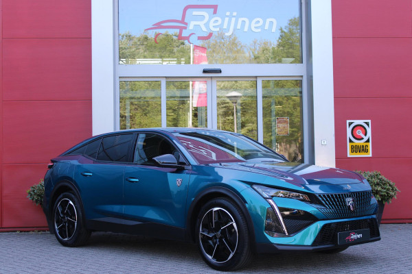 Peugeot 408 1.2 Hybrid 145PK AUTOMAAT GT | 360° CAMERA | DODEHOEK DETECTIE | KEYLESS ENTRY/START | ADAPTIVE CRUISE CONTROL | NAVIGATIE | DRAADLOZE APPLE CARPLAY/ANDROID AUTO | PARKEERSENSOREN VOOR + ACHTER | LED MATRIX KOPLAMPEN | 19" LICHTMETALEN VELGEN | ELEKTRISCH BEDIENBARE ACHTERKLEP | CLIMATE CONTROL | STUUR VERWARMING |