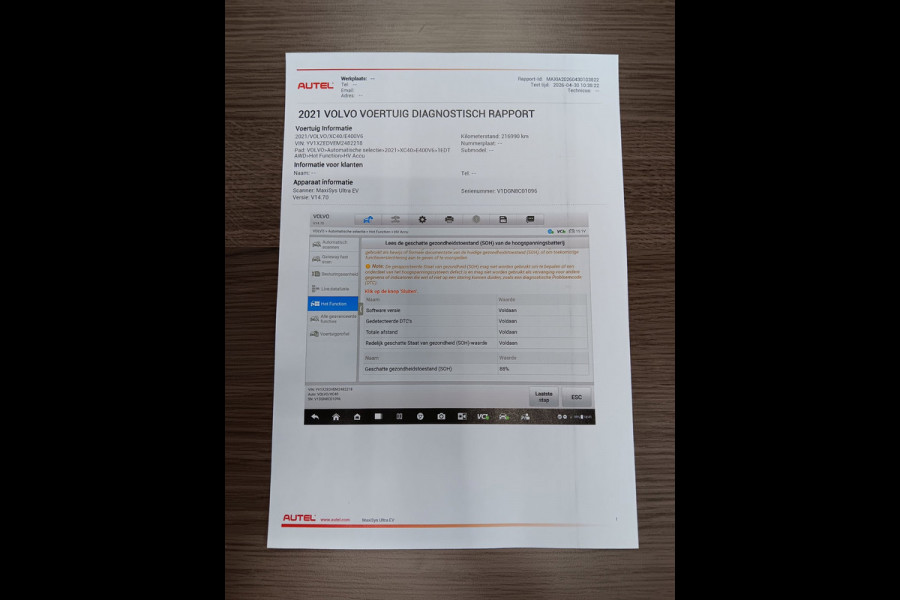 Volvo XC40 Recharge P8 AWD R-Design > €16750,- Netto Export <