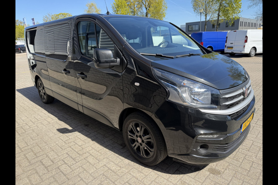 Fiat Talento 2.0 MultiJet 170pk automaat L2H1 SX DC 5 persoons / vaste prijs rijklaar € 21.950 ex btw / lease vanaf € 358 / dubbele schuifdeur / airco / cruise / camera / navigatie / trekhaak !