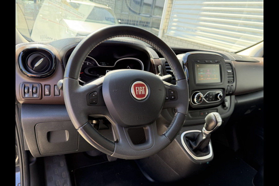 Fiat Talento 2.0 MultiJet 170pk automaat L2H1 SX DC 5 persoons / vaste prijs rijklaar € 21.950 ex btw / lease vanaf € 358 / dubbele schuifdeur / airco / cruise / camera / navigatie / trekhaak !