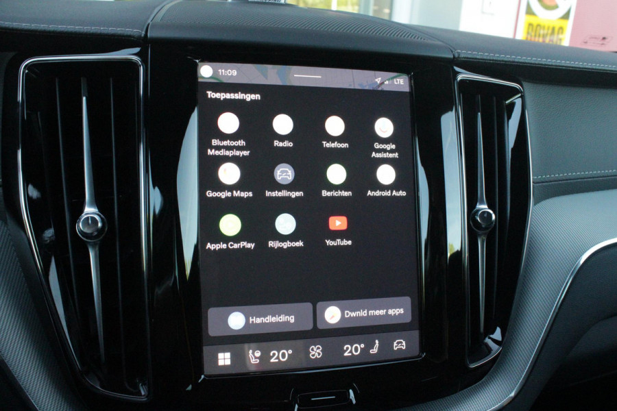 Volvo XC60 2.0 T8 Plug-in-hybrid AWD POLESTAR ENGINEERED | PANORAMA SCHUIF/KANTEL DAK | BOWERS & WILKINS PREMIUM SOUND SYSTEM | ELEKTRISCH WEGKLAPBARE TREKHAAK | 360° SURROUND VIEW CAMERA'S | STOEL/STUUR VERWARMING | ELEKTRISCH BEDIENBARE VOORSTOELEN MET GEHEUGEN OP BEIDE VOORSTOELEN | ACHTERBANK VERWARMING | STOEL/STUUR VERWARMING | HEAD UP DISPLAY | NAVIGATIE BY GOOGLE | 21" 5-Y SPAAKS GESMEDEN DIAMOND CUT/BLACK GEPOLIJSTE VELGEN | WIELKAST VERBREDERS |POLESTAR GOUDKLEURIGE ÖHLINS SCHOKDEMPERS | AKEBONO 20" PERFORMANCE REMMEN | POLESTAR VEERPOOTBRUG | APPLE CARPLAY/ANDROID AUTO