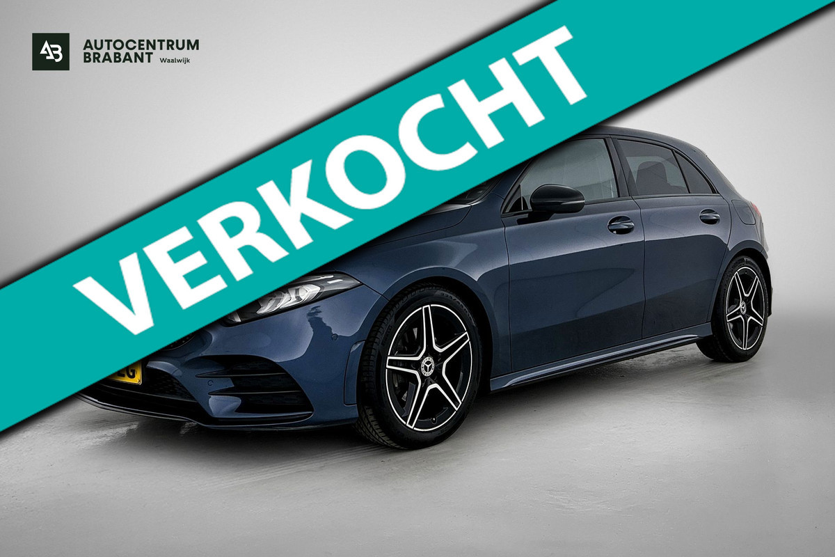 Mercedes-Benz A-Klasse 180 Business Solution AMG (SFEERVERLICHTING, CAMERA, NAVIGATIE, STOELVERWARMING, GOED ONDERHOUDEN)