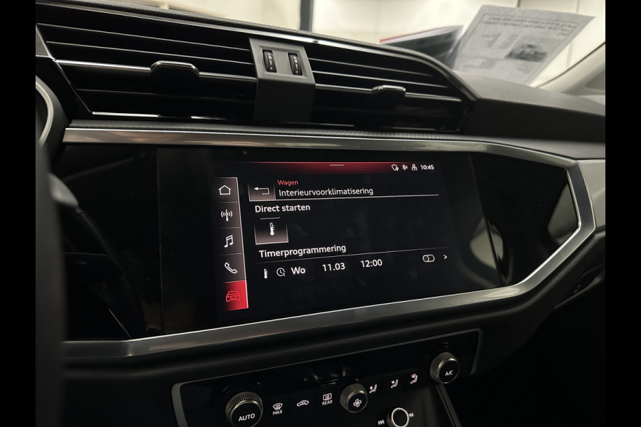 Audi Q3 45 TFSI e 245PK Hybrid | 96% SOH | Cruise Contol | Getint Glas | Dodehoek | Carplay | Navi | Chronos Grau | Side Assist |  30dkm! | 2022 | Rijklaarprijs incl. 12 mnd. Bovag Garantie.