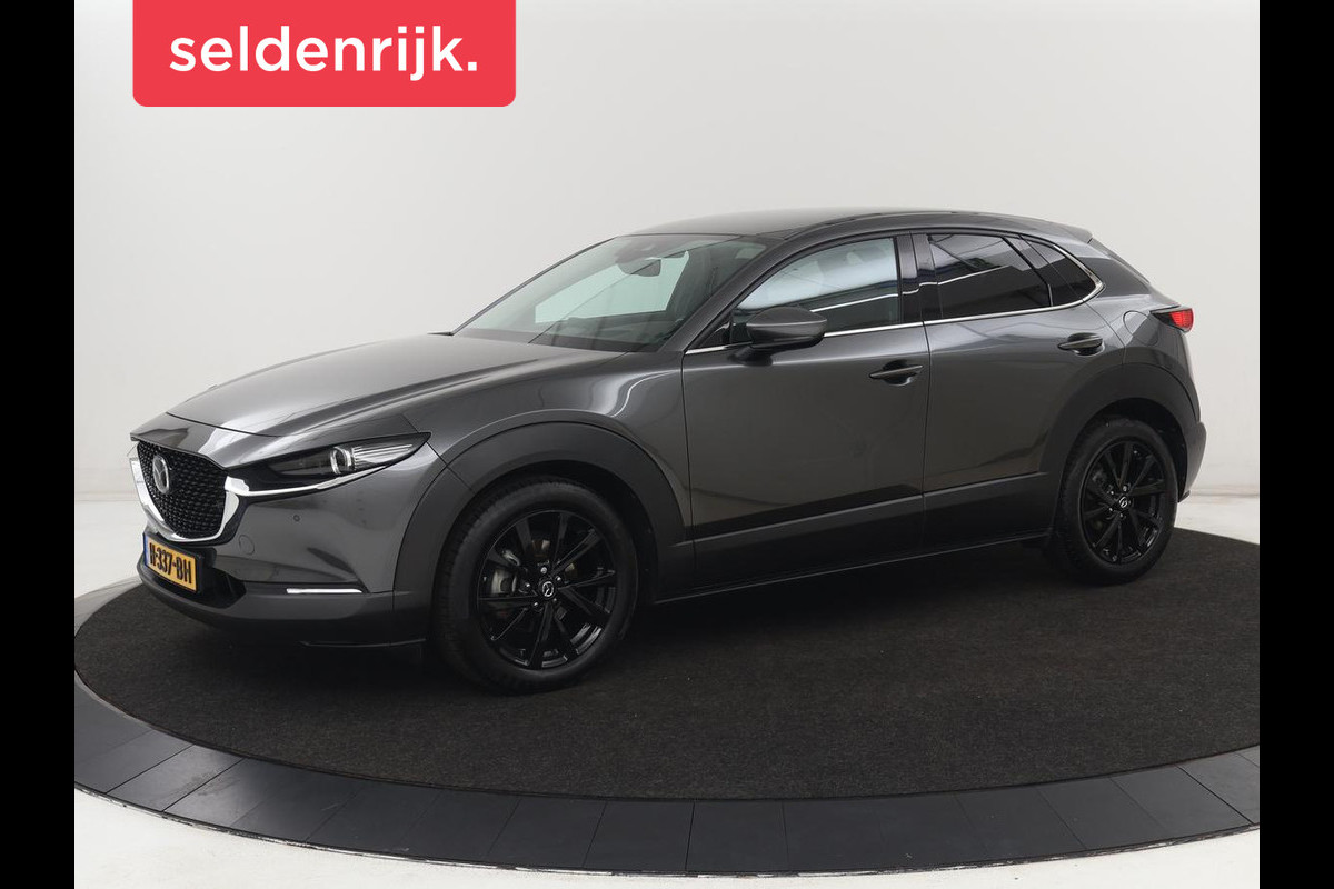 Mazda CX-30 2.0 e-SkyActiv-X M Hybrid Luxury | Leder | Trekhaak | Stoelverwarming | 360 Camera | Head-Up | Carplay | Bose Sound | Stuurverwarming | Navigatie | Keyless | Climate control