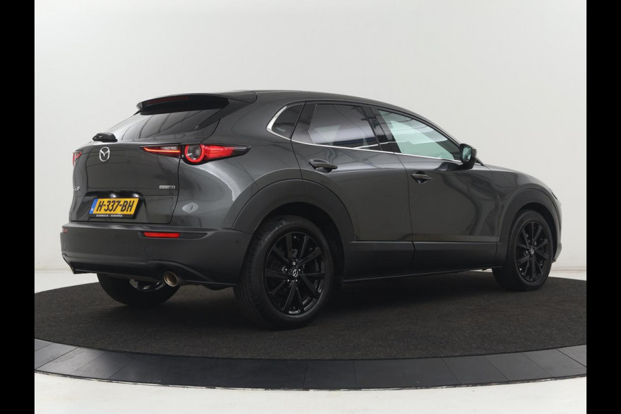Mazda CX-30 2.0 e-SkyActiv-X M Hybrid Luxury | Leder | Trekhaak | Stoelverwarming | 360 Camera | Head-Up | Carplay | Bose Sound | Stuurverwarming | Navigatie | Keyless | Climate control