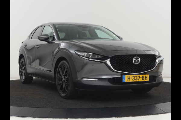 Mazda CX-30 2.0 e-SkyActiv-X M Hybrid Luxury | Leder | Trekhaak | Stoelverwarming | 360 Camera | Head-Up | Carplay | Bose Sound | Stuurverwarming | Navigatie | Keyless | Climate control
