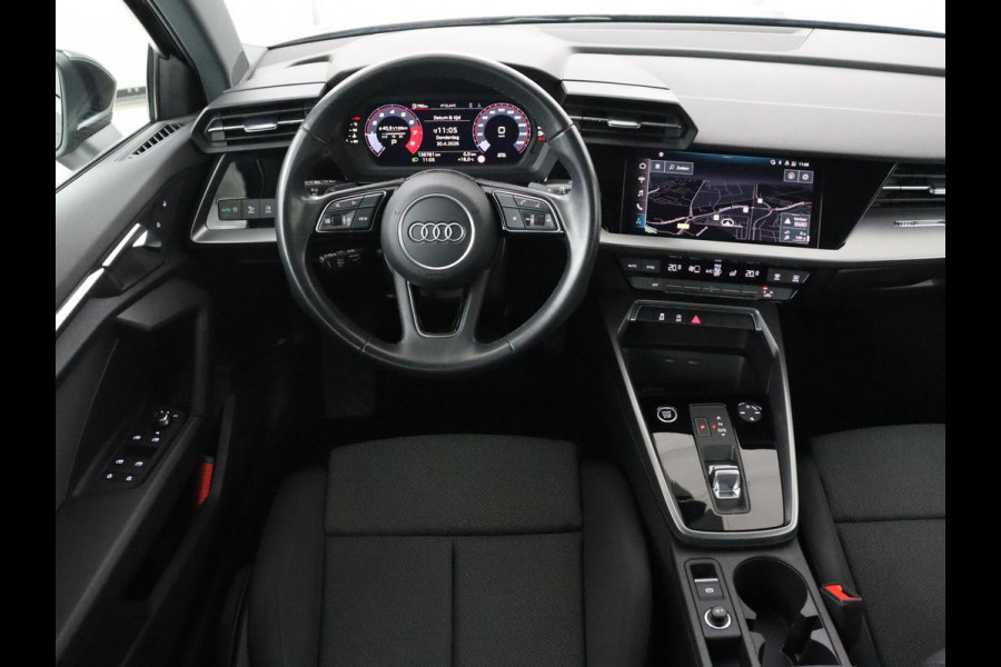 Audi A3 30 TFSI Advanced edition | Sportstoelen | Carplay | Virtual Cockpit | Climate control | Full LED | Navigatie | Cruise control | Parkeerhulp | Bluetooth