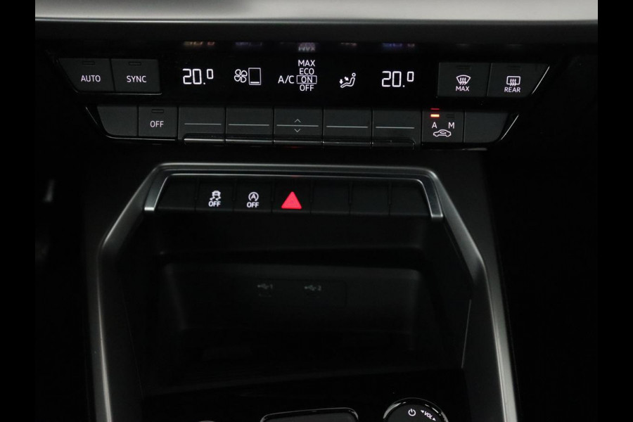 Audi A3 30 TFSI Advanced edition | Sportstoelen | Carplay | Virtual Cockpit | Climate control | Full LED | Navigatie | Cruise control | Parkeerhulp | Bluetooth