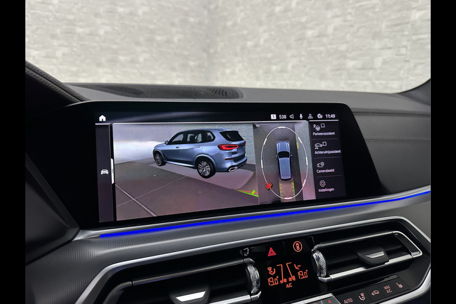 BMW X5 xDrive40i M-Sport | Panorama | 360 Camera | ACC | Laser-LED | Head-Up | Harman-Kardon | Trekhaak | Keyless-Entry | 22 inch | Memory | Leder | Carplay | Dealer Onderhouden | ISO-Glas | Sfeerverlichting | Draadloos Laden |