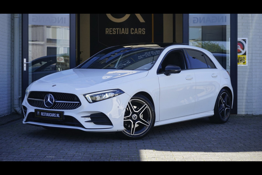 Mercedes-Benz A-Klasse 200 AMG AUTOMAAT-CLIMA-CRUISE-MBUX-NAVIGATIE-PANORAMA-STOELVERWARMING