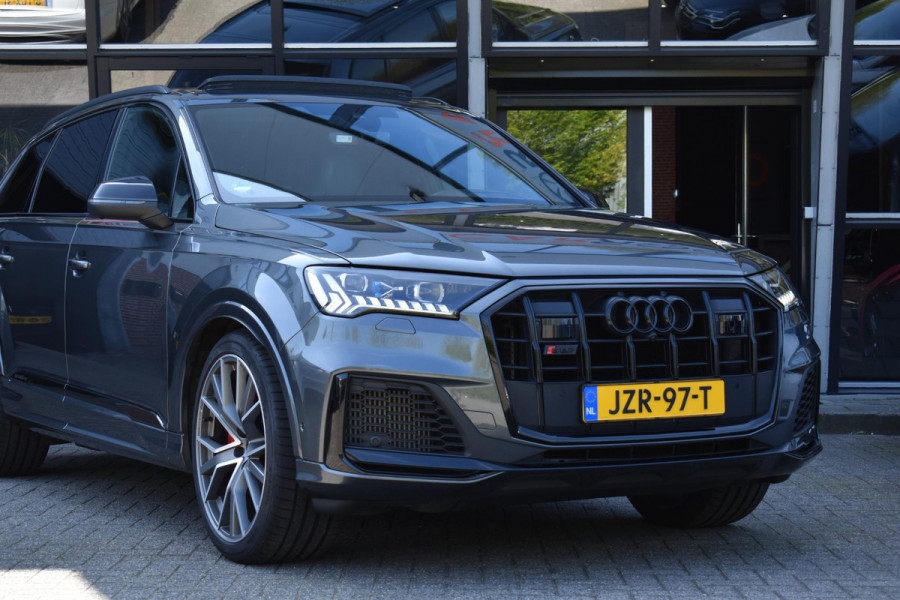Audi Q7 4.0 TFSI SQ7 quattro Pano HUD Lane B&O 360Camera Trekhaak