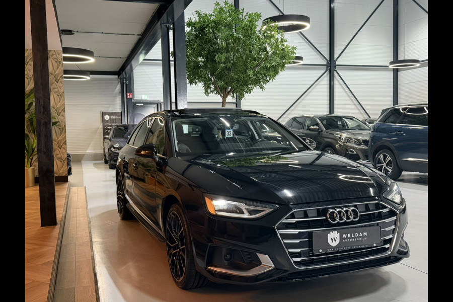 Audi A4 Avant 35 TFSI Advanced Garantie Pano Camera Elek Achterklep StoelVW Cruise Navi Clima Led Dab Keyless Rijklaar