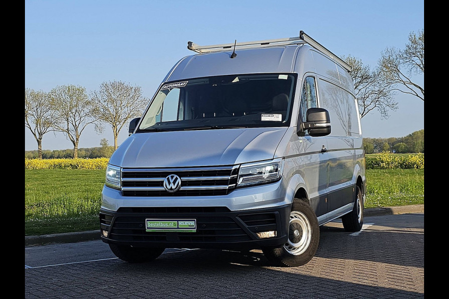 Volkswagen Crafter 35 2.0 TDI L3H3 (L2H2) LED Automaat 177Pk Euro6 3-Zits + Comfort Stoel Navi Camera 177Pk Euro6 Trekhaak !