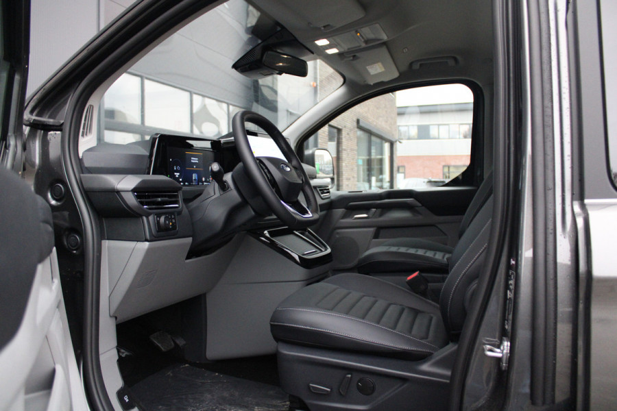 Ford Tourneo Custom 340 2.5 PHEV L2H1 Titanium X 232pk | 2x Schuifdeur | ACC | 360 camera | Leder | Navi | Verwarmd stuurwiel | 19" LM velgen