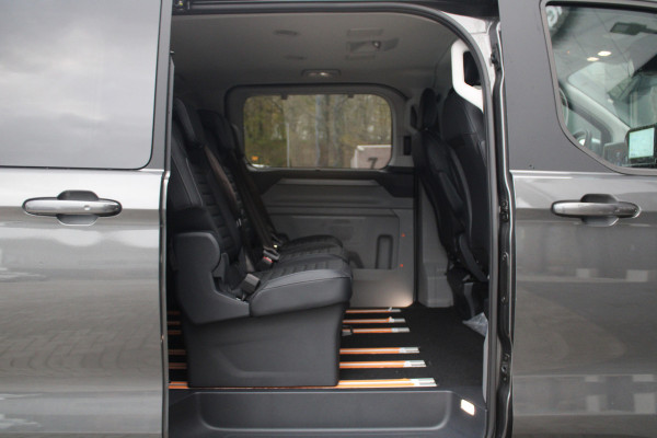 Ford Tourneo Custom 340 2.5 PHEV L2H1 Titanium X 232pk | 2x Schuifdeur | ACC | 360 camera | Leder | Navi | Verwarmd stuurwiel | 19" LM velgen