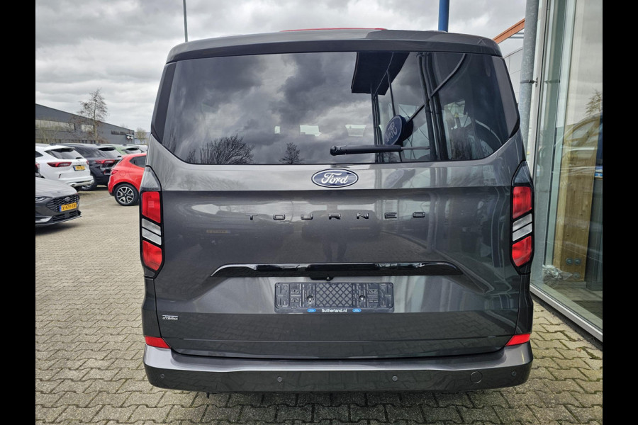 Ford Transit Custom Tourneo 340 2.5 PHEV L2H1 Titanium 233pk | 9pers | Vol Leder | Wegklapbare Trekhaak | Stuurverwarming | Prijs is incl. BTW BPM | Verlengde Fabrieksgarantie tot 05-2029