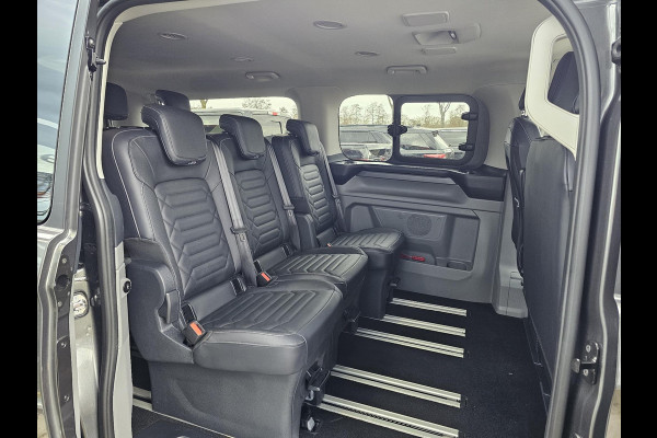 Ford Transit Custom Tourneo 340 2.5 PHEV L2H1 Titanium 233pk | 9pers | Vol Leder | Wegklapbare Trekhaak | Stuurverwarming | Prijs is incl. BTW BPM | Verlengde Fabrieksgarantie tot 05-2029