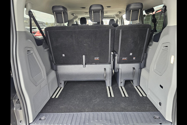 Ford Transit Custom Tourneo 340 2.5 PHEV L2H1 Titanium 233pk | 9pers | Vol Leder | Wegklapbare Trekhaak | Stuurverwarming | Prijs is incl. BTW BPM | Verlengde Fabrieksgarantie tot 05-2029