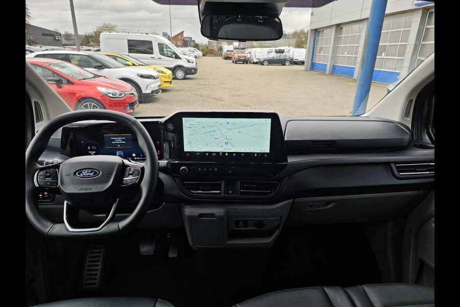 Ford Transit Custom Tourneo 340 2.5 PHEV L2H1 Titanium 233pk | 9pers | Vol Leder | Wegklapbare Trekhaak | Stuurverwarming | Prijs is incl. BTW BPM | Verlengde Fabrieksgarantie tot 05-2029