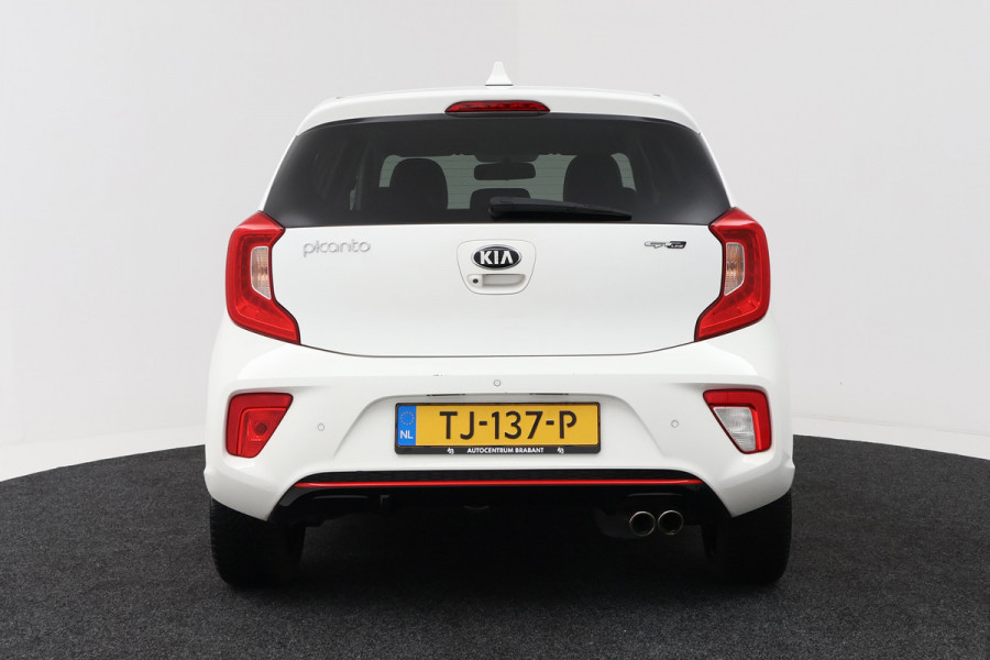 Kia Picanto 1.0 T-GDI GT-Line (NAVIGATIE, CARPLAY, CAMERA, CLIMA, STOEL-/STUURVERWARMING, LEDER, XENON)