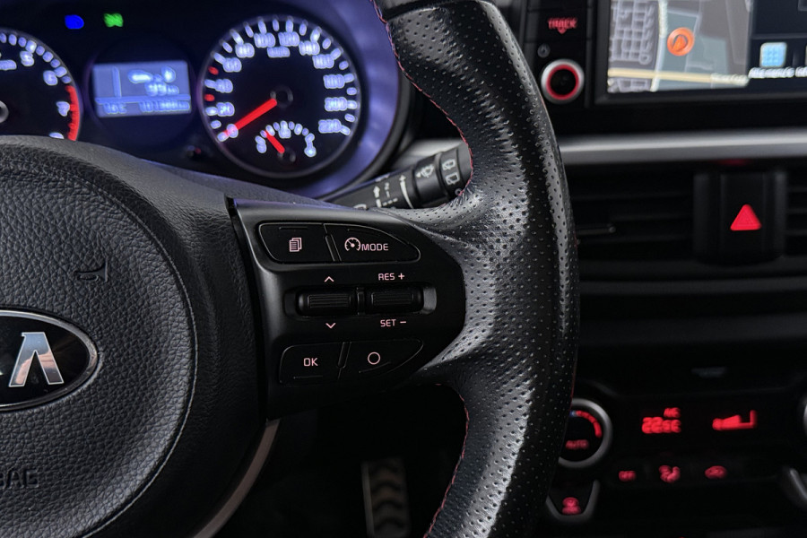 Kia Picanto 1.0 T-GDI GT-Line (NAVIGATIE, CARPLAY, CAMERA, CLIMA, STOEL-/STUURVERWARMING, LEDER, XENON)