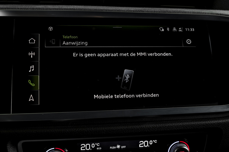 Audi Q3 Sportback 35 TFSI 150 PK S Edition S-Line | Dig. Cockpit | Adapt. Cruise | Stoelverw. | PDC | Camera | App. Connect | ECC | Elek. Klep | Afn. Trekhaak | LM 20"  |