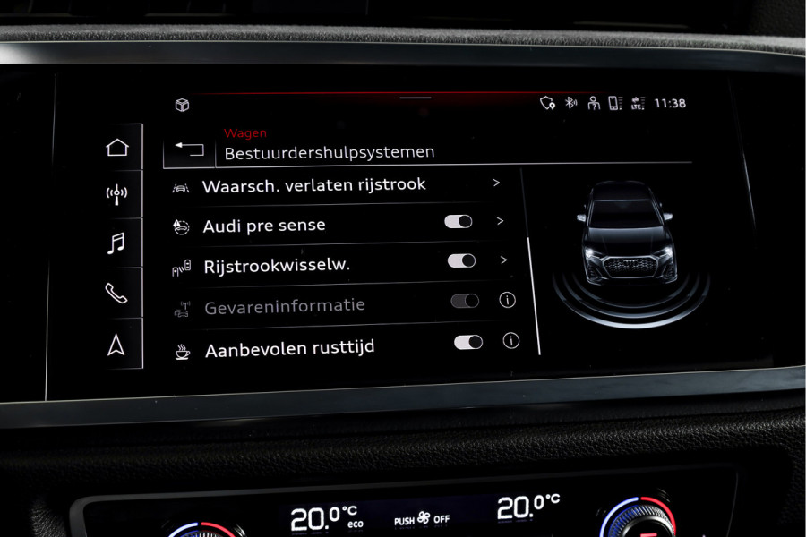 Audi Q3 Sportback 35 TFSI 150 PK S Edition S-Line | Dig. Cockpit | Adapt. Cruise | Stoelverw. | PDC | Camera | App. Connect | ECC | Elek. Klep | Afn. Trekhaak | LM 20"  |