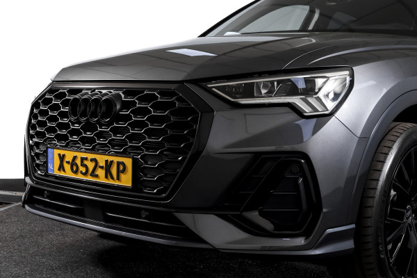 Audi Q3 Sportback 35 TFSI 150 PK S Edition S-Line | Dig. Cockpit | Adapt. Cruise | Stoelverw. | PDC | Camera | App. Connect | ECC | Elek. Klep | Afn. Trekhaak | LM 20"  |