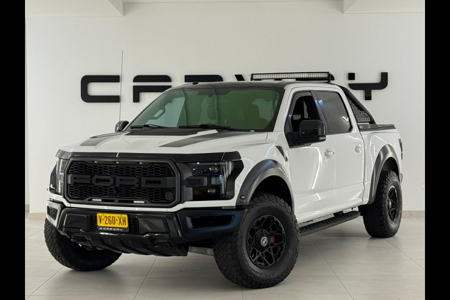Ford USA F-150 3.5 V6 Ecoboost SuperCrew Raptor 450pk NL-auto Lightbar Go Rhino Backflip Uitlaatklep