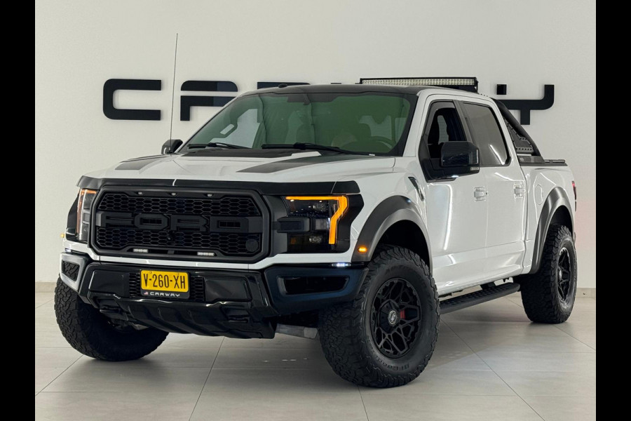 Ford USA Raptor 3.5 V6 Ecoboost SuperCrew F150 450pk NL-auto Lightbar Go Rhino Backflip Uitlaatklep
