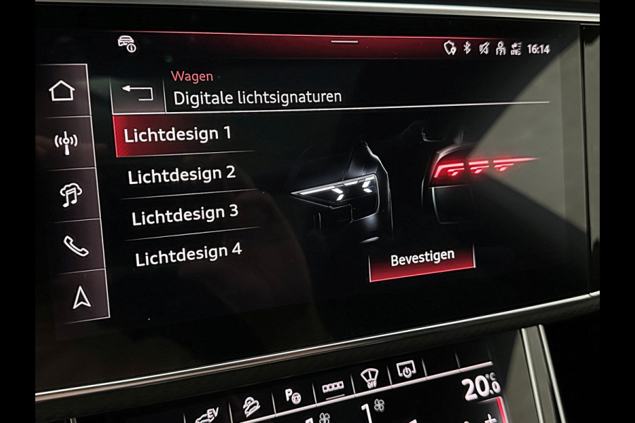 Audi Q8 60e 490pk Competition RS-Stoelen | 4WS Achteras Besturing | OLED | Laser | SQ8 Uitgevoerd | Massage | Ventilatie | Valcona Leder 23'' | Alcantara hemel | Head-Up | Soft-Close | Panodak | 2x Memory | Trekhaak | Keyless-Entry | Luchtvering | Nw.Pr. 155.000,= | Nieuw! 13km 2026 | Fabrieksgarantie | Direct rijden.