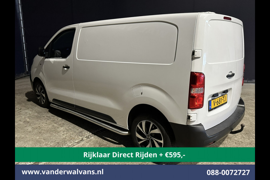 Citroën Jumpy 2.0 BlueHDI 123pk L2H1 *Rijklaar* Euro6 Airco | 2500kg Trekhaak | LM velgen | Sidebars | Parkeersensoren | Cruisecontrol Bijrijdersbank