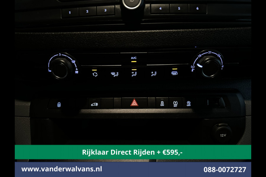 Citroën Jumpy 2.0 BlueHDI 123pk L2H1 *Rijklaar* Euro6 Airco | 2500kg Trekhaak | LM velgen | Sidebars | Parkeersensoren | Cruisecontrol Bijrijdersbank